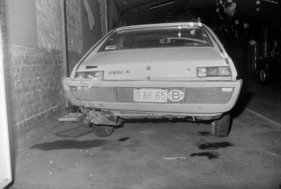 Auto na ongeval, Moorslede 1975