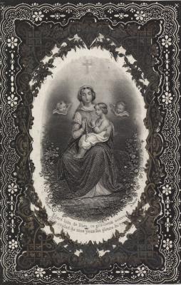 Bidprentjes, Ingelmunster, 1851