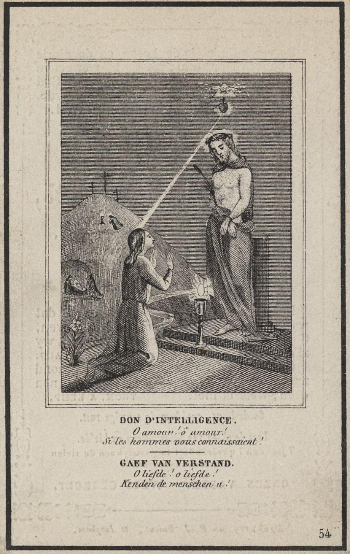 Bidprentjes, Ingelmunster, 1858