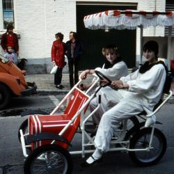 Tap en Torrestoet Dadizele: go-cart met pierrots; 15 mei 1983