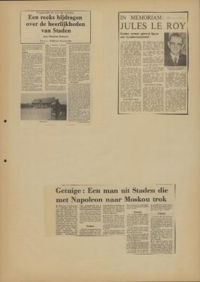 Krantenartikels, februari 1973