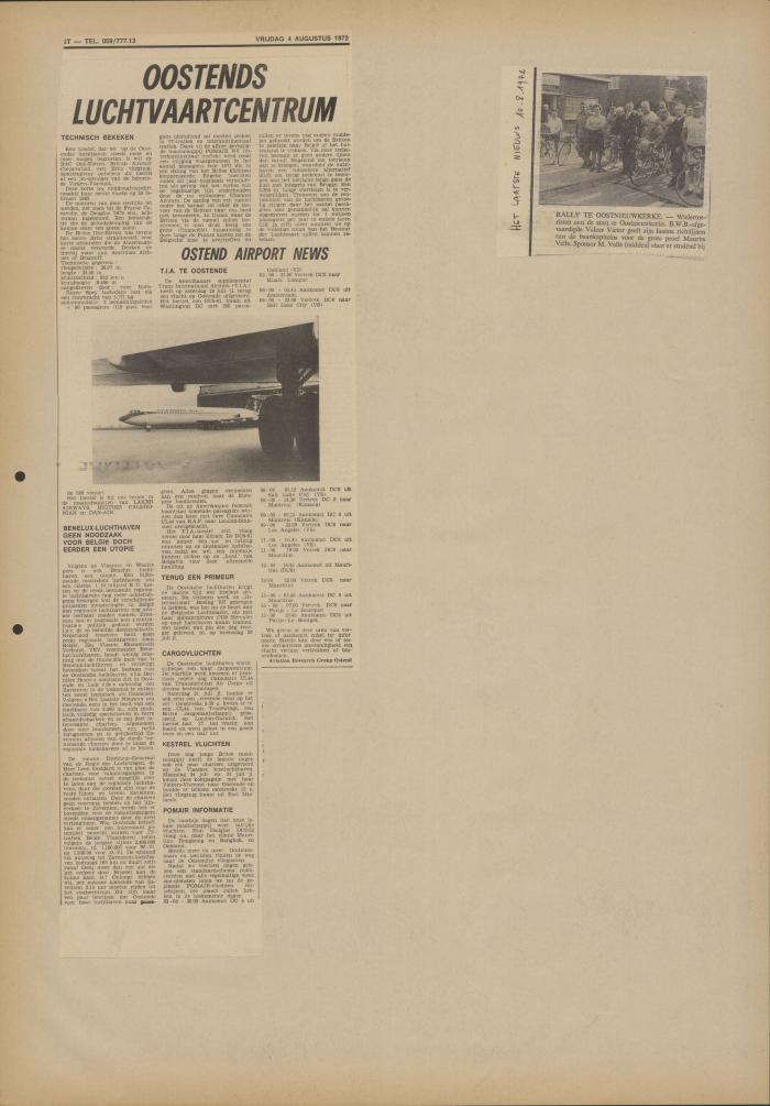 Het Laatste Nieuws, 4 augustus 1972
Het Laatste Nieuws, 10 augustus 1972