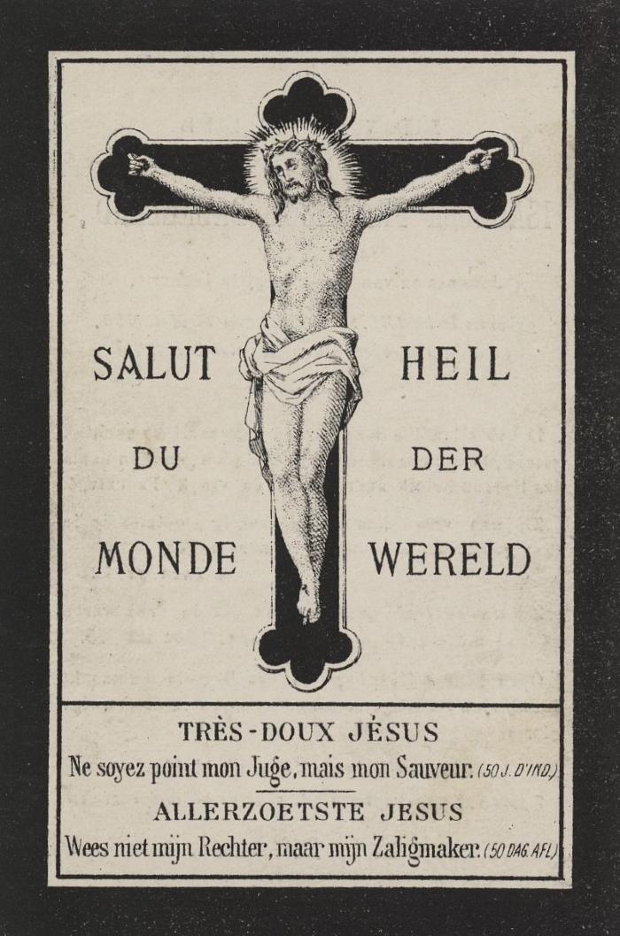 Bidprentjes, Ingelmunster, 1885 (deel 1)