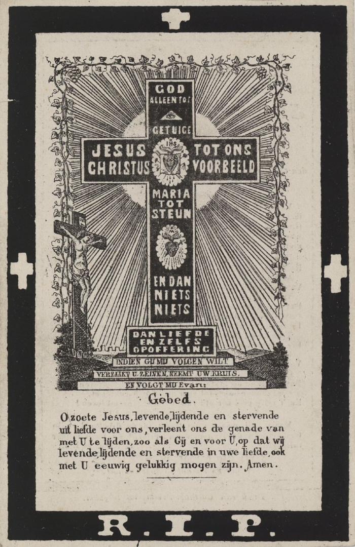 Bidprentjes, Ingelmunster, 1885 ( deel 3)