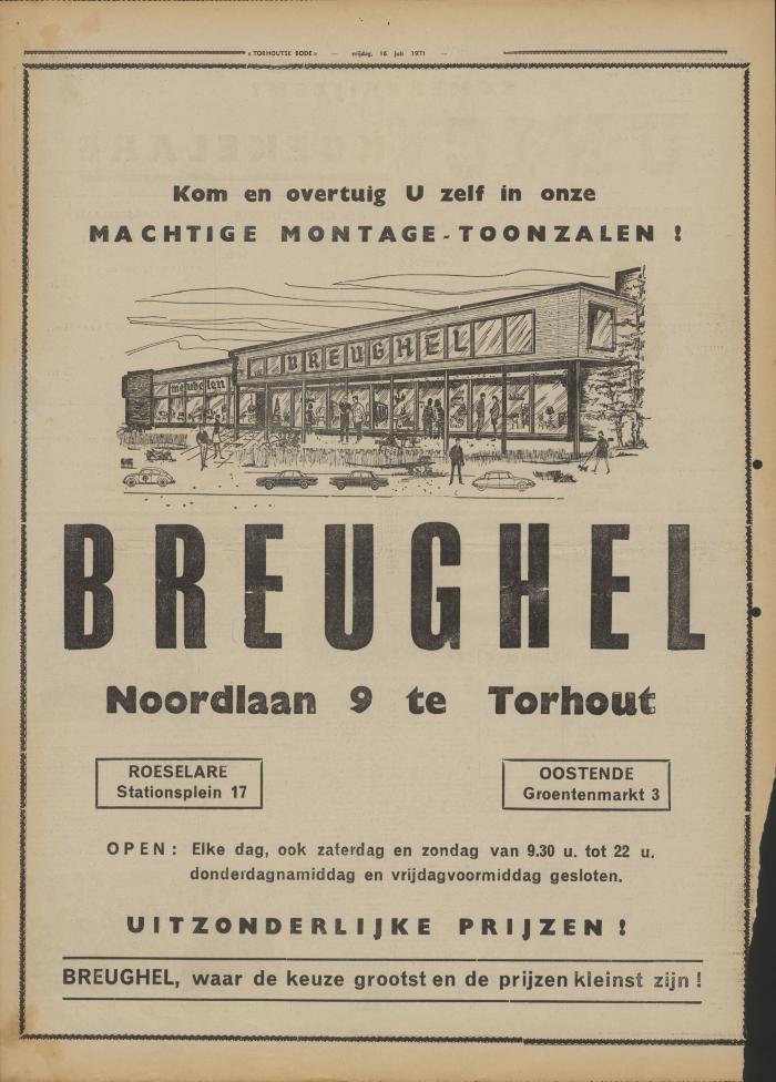 Torhoutse Bode, 16 juli 1971