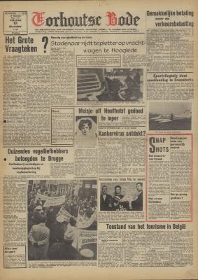 Torhoutse Bode, 12 december 1969
