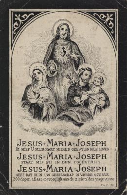 Bidprentjes, Ingelmunster, 1895 ( deel 3 )