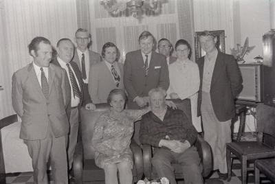 Gouden bruiloft, Moorslede juni 1974 