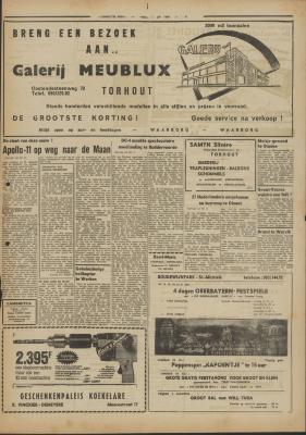 Torhoutse Bode, 18 juli 1969