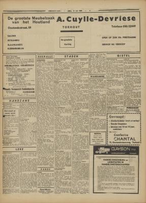 Torhoutse Bode, 20 juni 1969