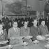 Bezoek minister Lavens aan Eurolac, Moorslede december 1973