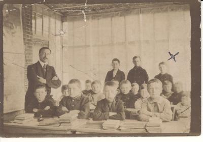 Klasfoto Burgerschool, 1917