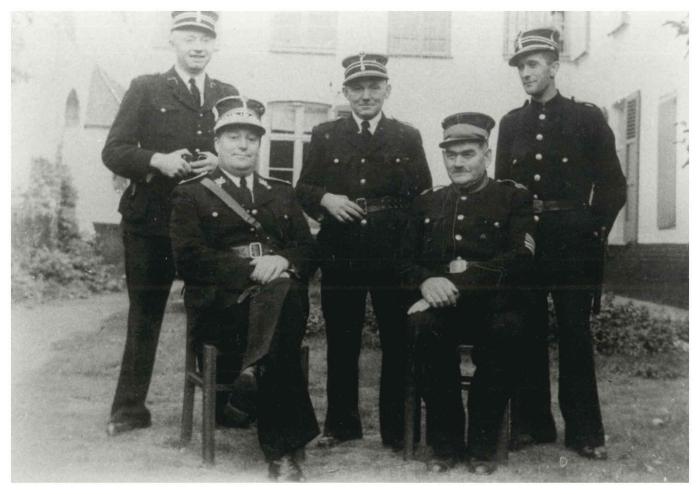 Politiekorps, Ingelmunster, ca 1950