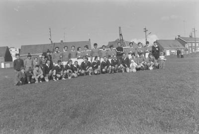 Engelsen op bezoek bij The Rangers, Moorslede mei 1973