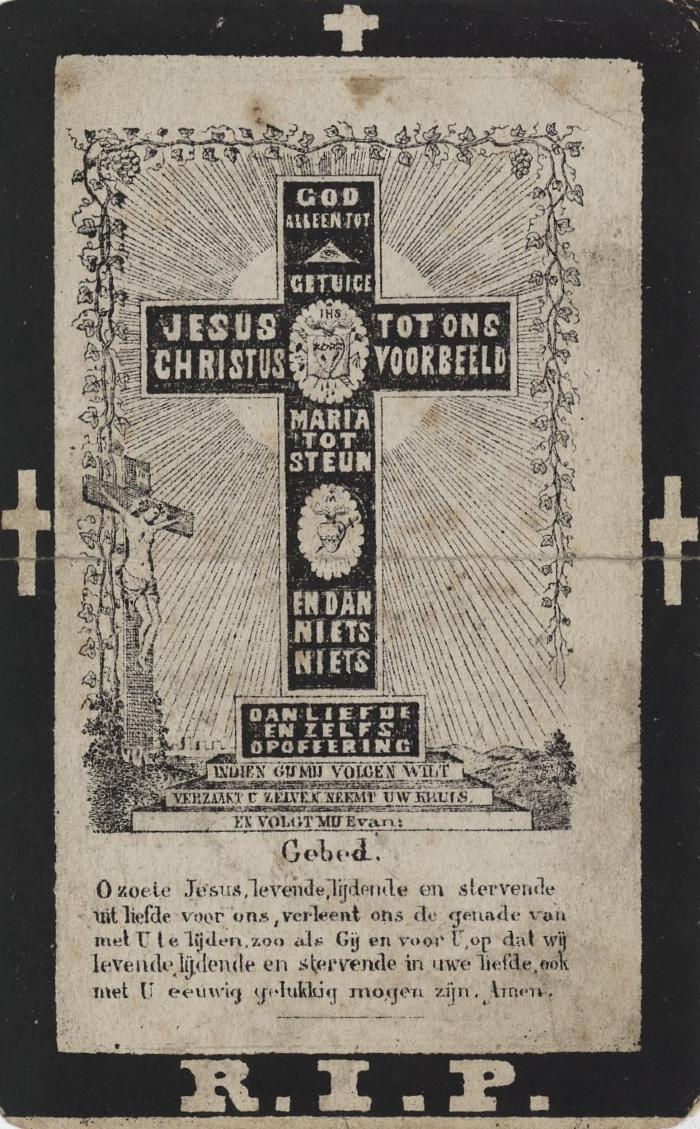 Bidprentjes, Ingelmunster, jaartal onbekend ( deel 1 )
