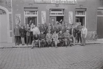 Huldiging kampioen kaarten, Slypskapelle juli 1972