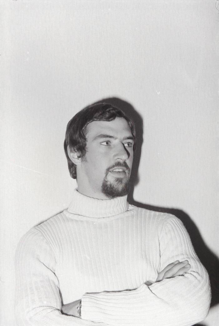 Pasfoto R. (K.?) Verduyn en M. Decaestecker, Moorslede mei 1972