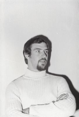 Pasfoto R. (K.?) Verduyn en M. Decaestecker, Moorslede mei 1972