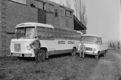 Autobus van Ludo Hammeeuw, Moorslede maart 1972