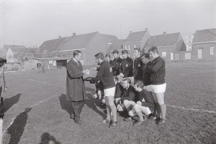 The Rangers krijgen nieuwe outfit, Moorslede januari 1972