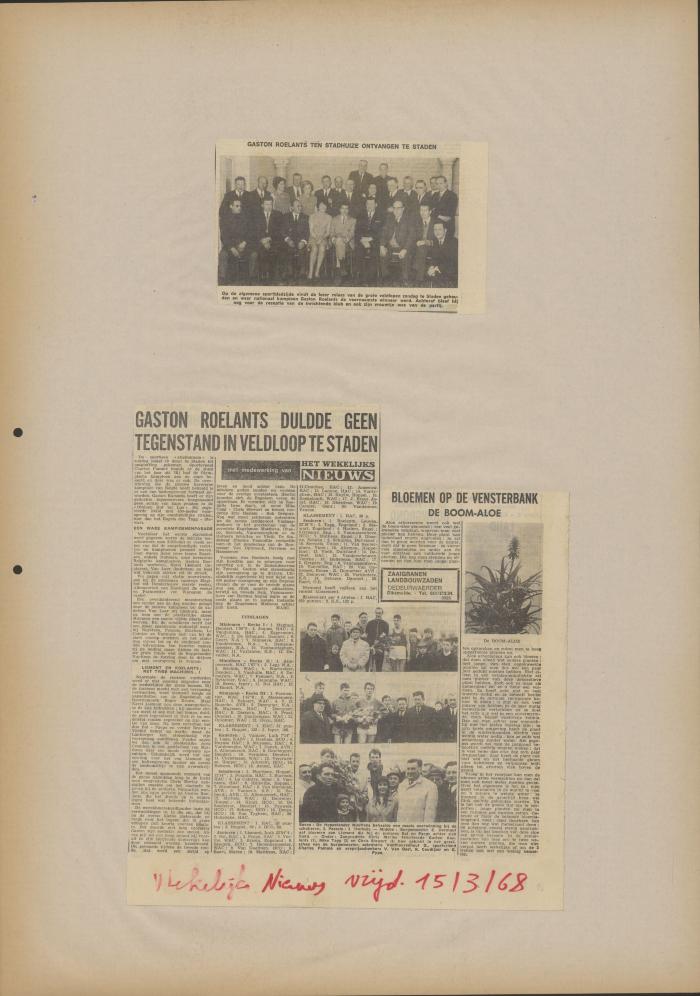Het Wekelijks Nieuws, 15 maart 1968