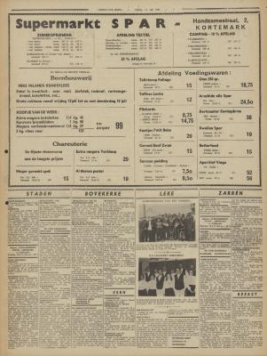 Torhoutse Bode, 12 juli 1968