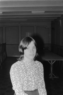 Foto van een meisje, Moorslede oktober 1971
