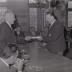 Krachtbalteam Beitem ontvangen op gemeentehuis, Moorslede 20 juni 1971