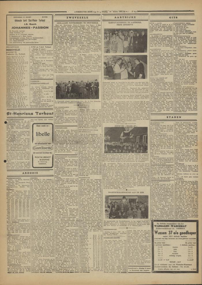 Torhoutse Bode, 10 maart 1967