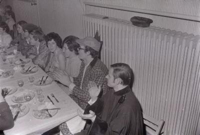 Huwelijksfeest Liliane Vanryckeghem, februari 1971