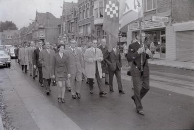 Optocht, Dadizele (?) 1970