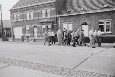 Wandeltocht tijdens sportbiënnale, Moorslede 1970