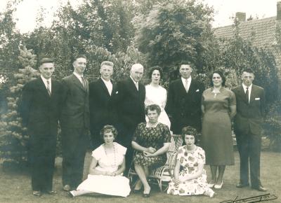 Huwelijk Juliana Verstraete, 1961