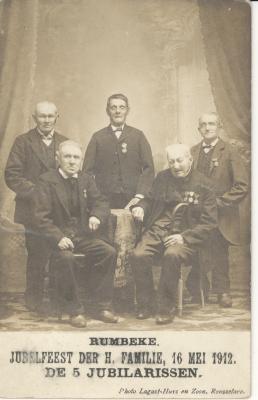 Jubelarissen H Familie, 1912