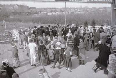 Chirojeugd viert carnaval, Moorslede 1970