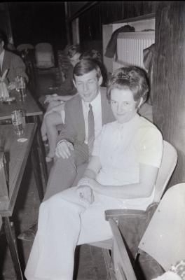 Bal volleybalclub Doskom in zaal Rio, Moorslede september 1969