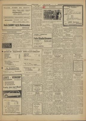Torhoutse Bode, 28 mei 1965