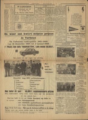 Torhoutse Bode, 25 december 1964
