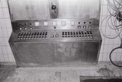 Elektrische bedieningspanelen in Eurolac, Moorslede 1969