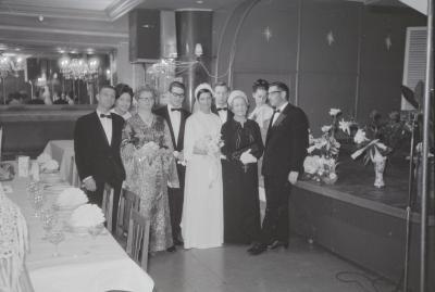 Fotoreportage van een huwelijk, Moorslede 1969