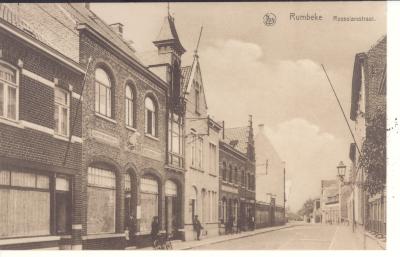 Huis matrasmakerij, rond 1920