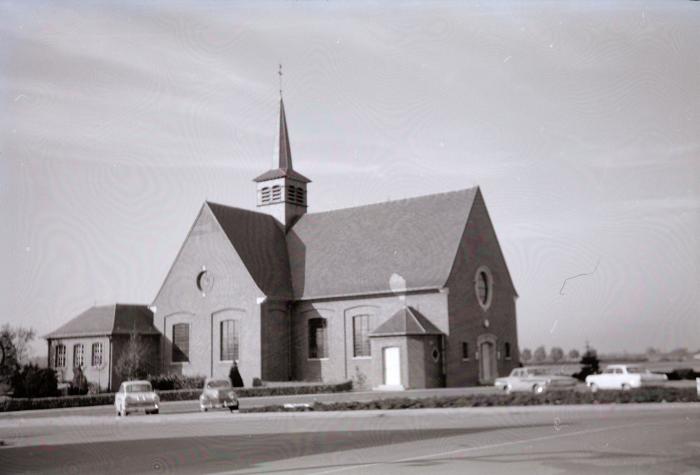 Kerk Vijfwegen, Staden 1969