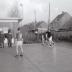 Volleybal Doskom speelt wedstrijd, Moorslede 1969