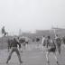 Volleybal Doskom speelt wedstrijd, Moorslede 1969
