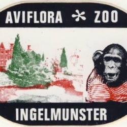 Sticker Aviflora zoo, Ingelmuster