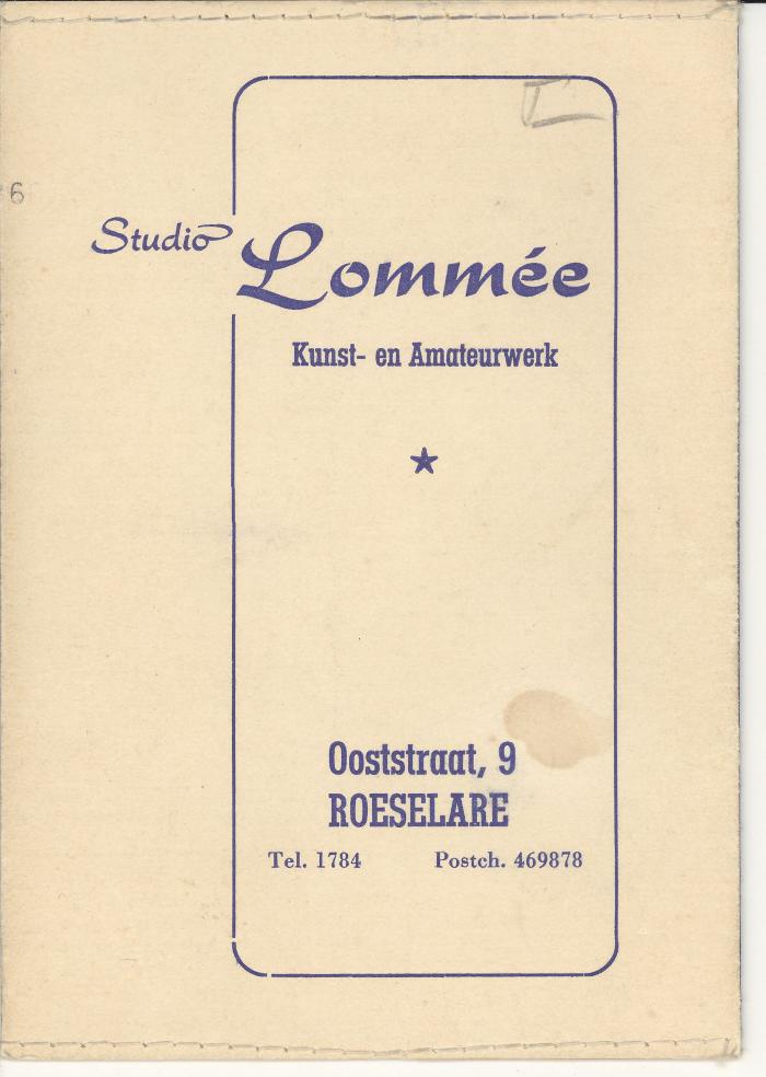 Presentatiemappen fotograaf Lommée