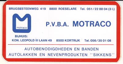 Promotiesticker Motraco