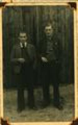 Fernand Vandemeulebroucke (links), Braunschweig 5 september 1943
