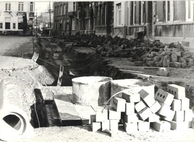 Wegen-en rioleringswerken aan het Polenplein, Roeselare