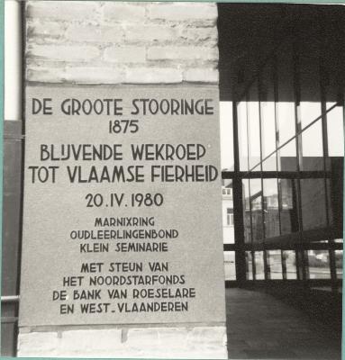 De Groote Stooringe 1875